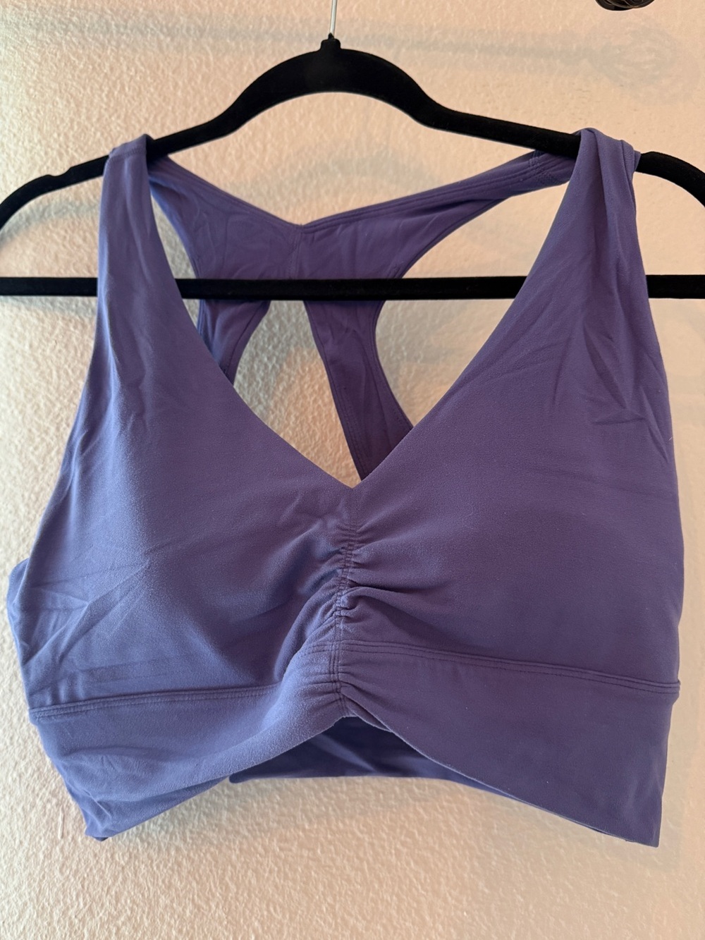 Aritzia Golden BUTTER Volley Sports Bra in Nightshade Size XL